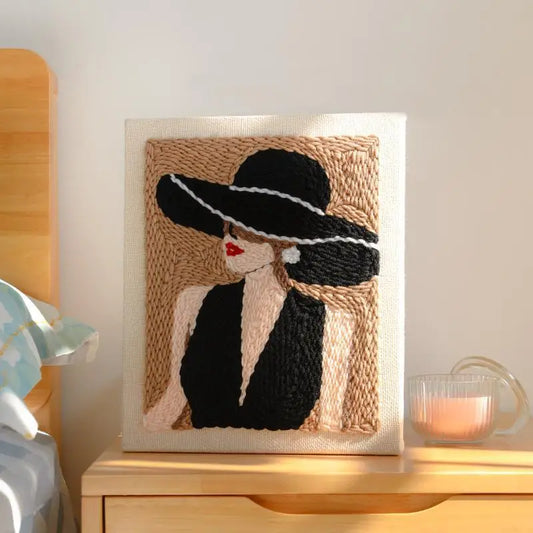 3D Magic Embroidery Needle Kits Punch Needle Set For Beginner DIY Craft Sewing Needlework Cross Stitch Art Home Decor For Gift