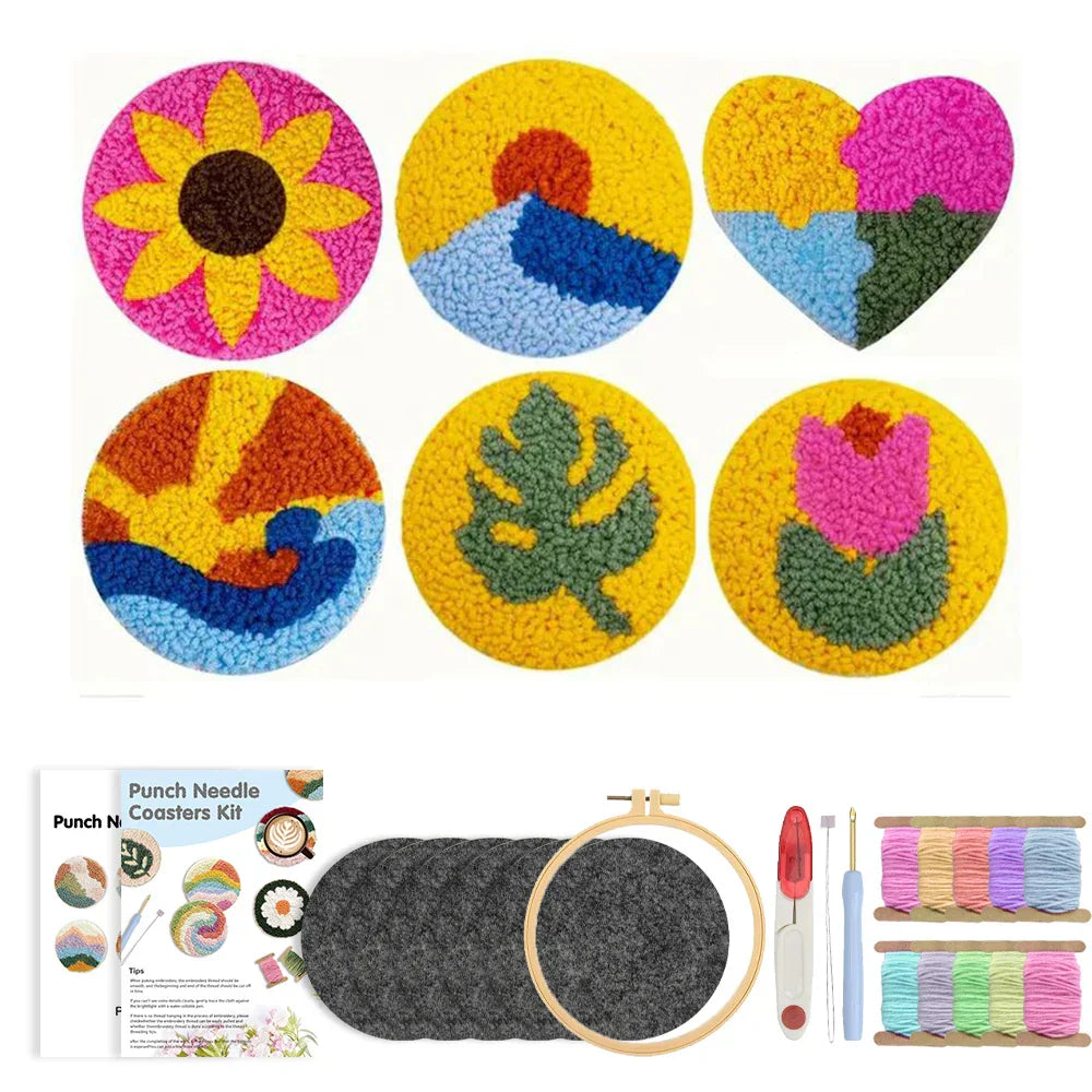 Beginner Tufting Set - Punch Needle Kit