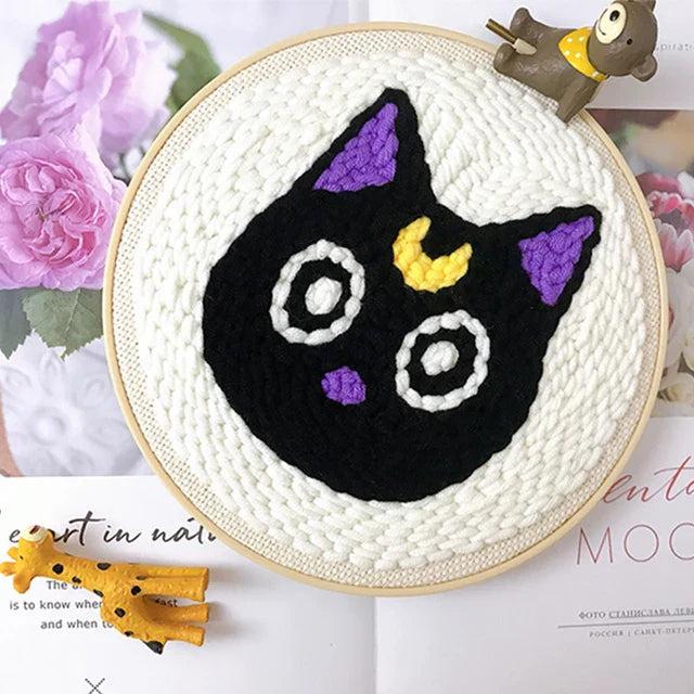 Black Cat Design - Punch Needle Kit