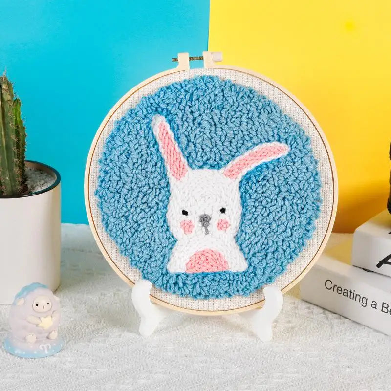 Bunny Hop - Punch Needle Kit