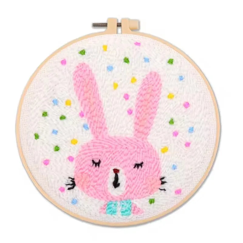 Bunny Kit - Punch Needle Kit