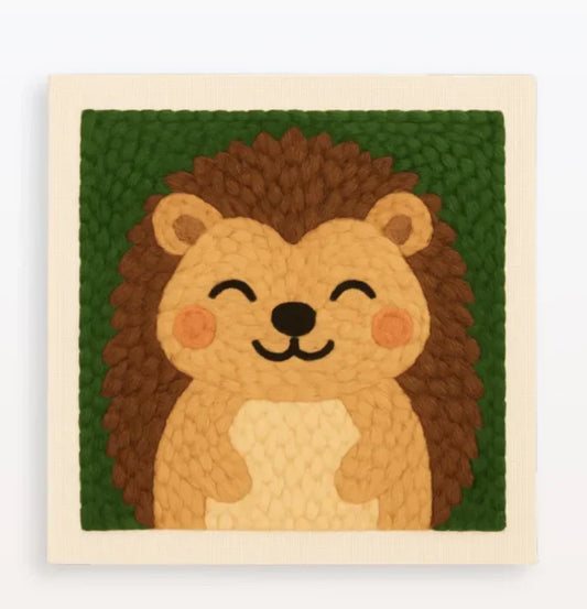 Cartoon Animal Decoration - Punch Needle Kit