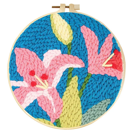 Cartoon Animal Frame - Punch Needle Kit