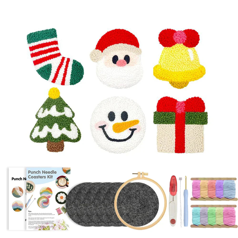 Christmas Starter - Punch Needle Kit
