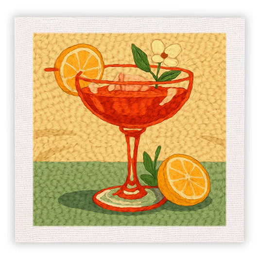 Citrus Cocktail - Punch Needle Kit