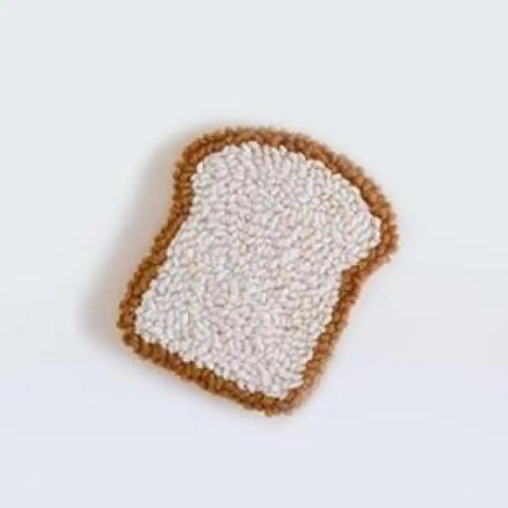 Craft Punch Needle Coasters Kit Easy Wool Poke Magic Needle Embroidery Set Making Tufted Mug Rug Pads Coaster for Adult Beginner