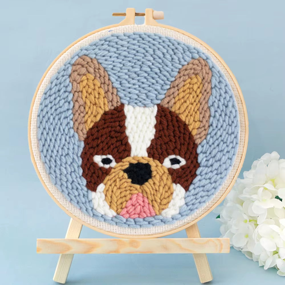 Devoted Dog - Punch Needle Kit