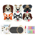 Dog Coaster Tools - Punch Needle Kit