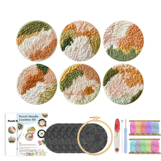 Felt Coasters Tools - Punch Needle Kit