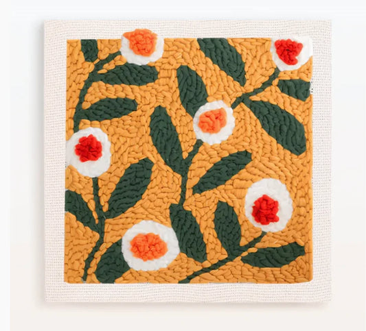 Floral Art - Punch Needle Kit