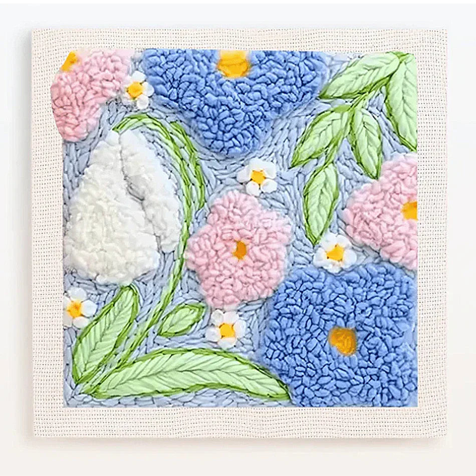 Floral Craft - Punch Needle Kit