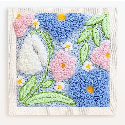 Floral Craft - Punch Needle Kit