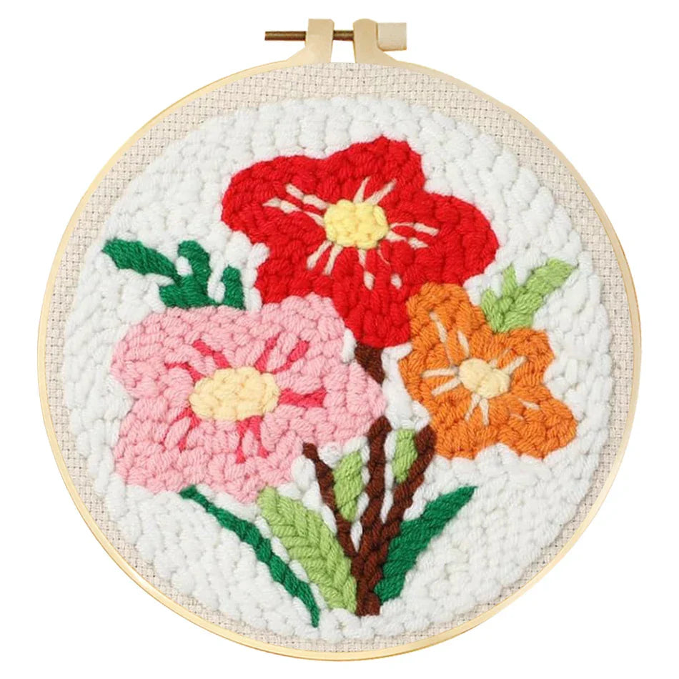 Floral Creation - Punch Needle Kit