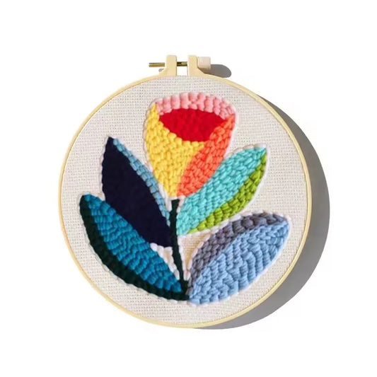 Floral Easy - Punch Needle Kit