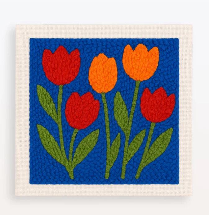 Flower Frame - Punch Needle Kit