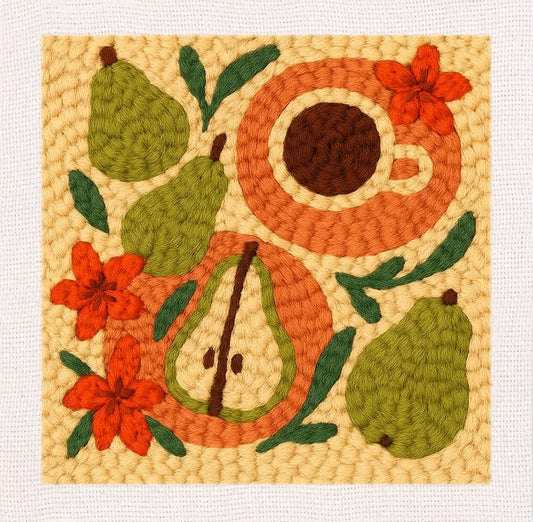 Flower Pattern Craft - Punch Needle Kit