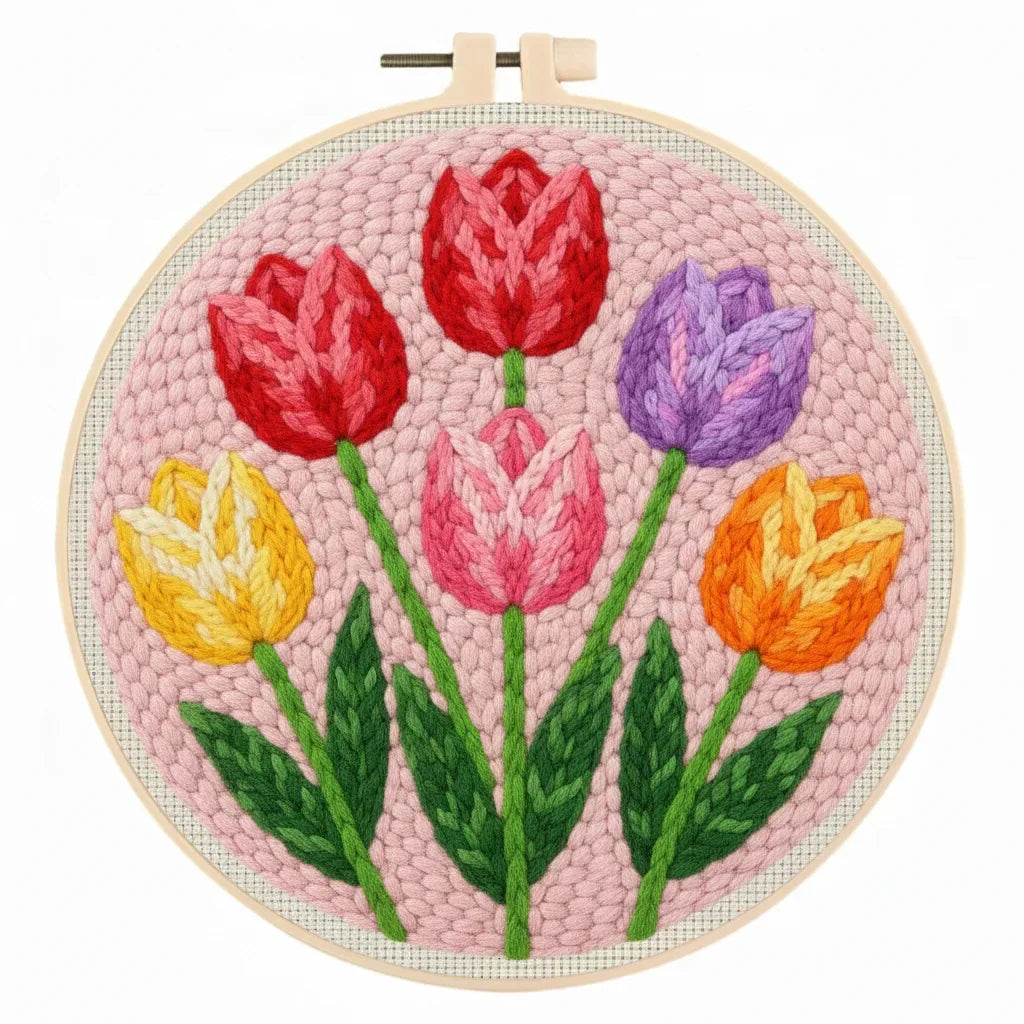 Flower Pattern Pen - Punch Needle Kit