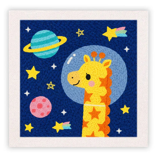 Giraffe Space - Punch Needle Kit