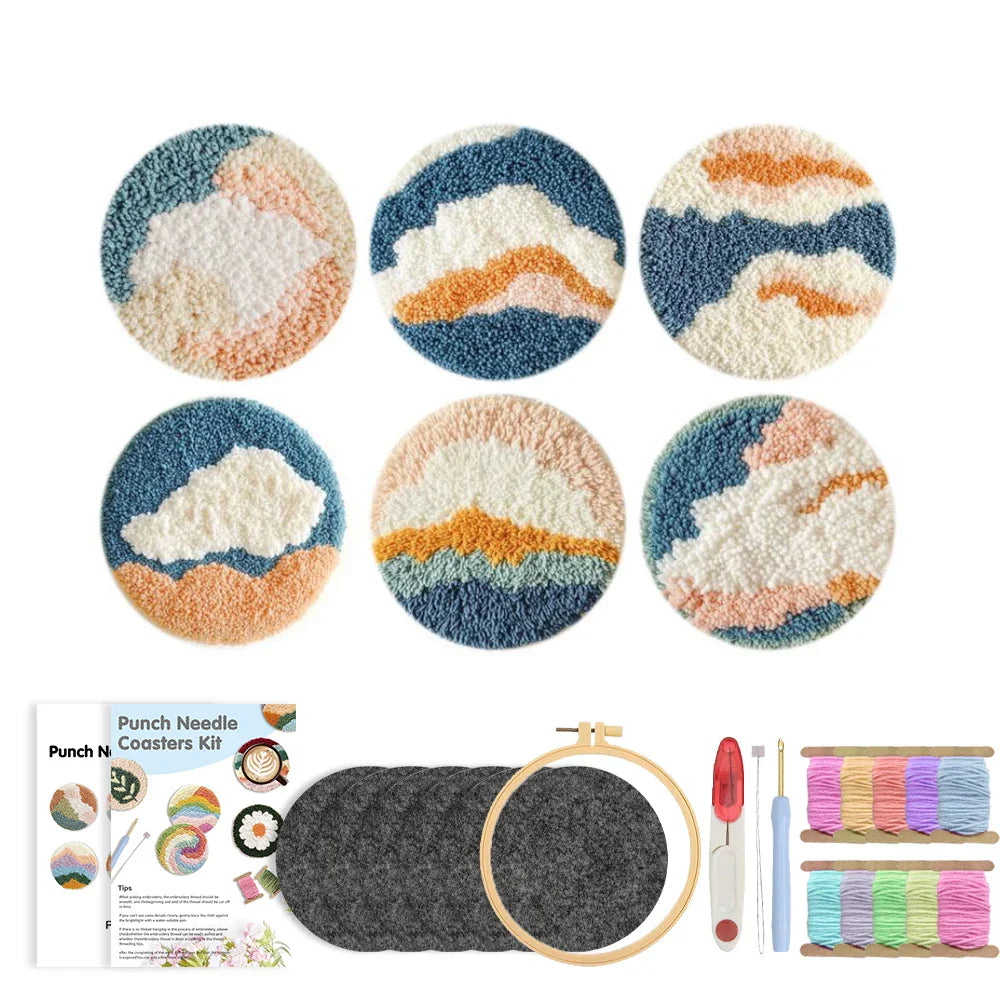 Landscape Designs - Punch Needle Kit