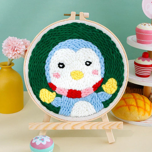 Penguin Threader - Punch Needle Kit