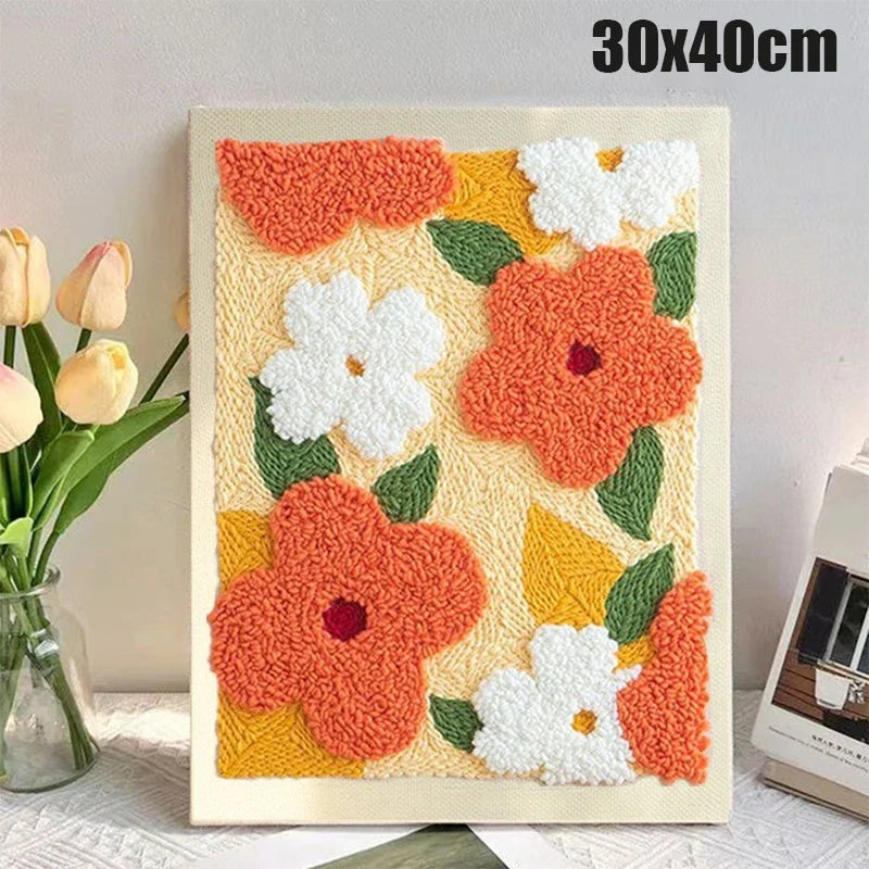 DIY Punch Needle Craft Kit  | 25x30cm