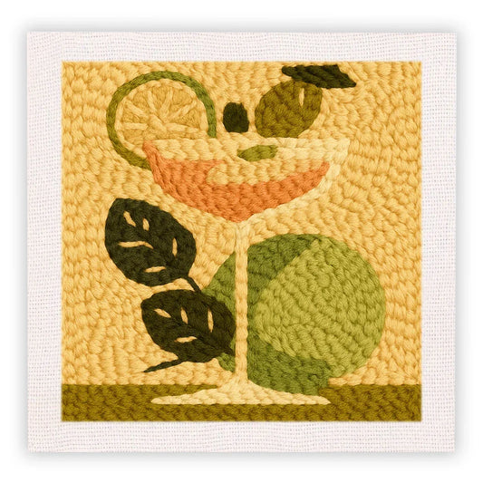 Summer Cocktail - Punch Needle Kit