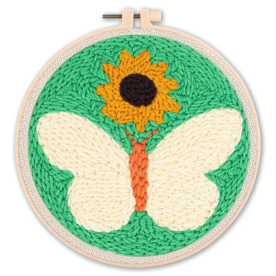 Sunflower Garden - Punch Needle Kit