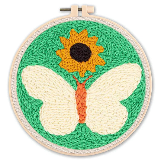 Sunflower Garden - Punch Needle Kit