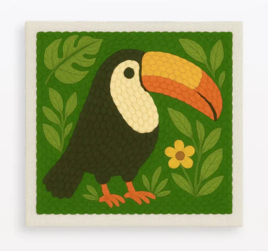 Tropical Toucan - Punch Needle Kit