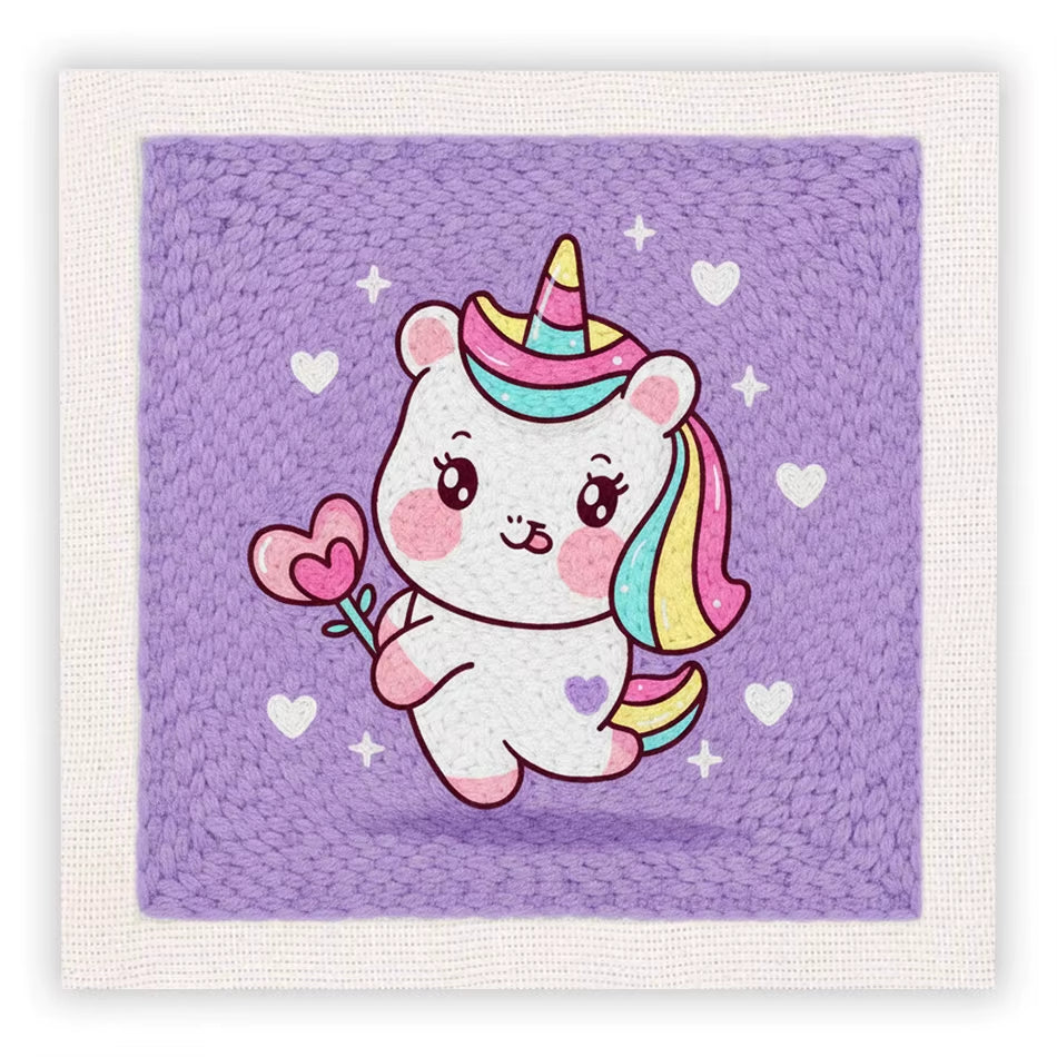 Unicorn Dream - Punch Needle Kit