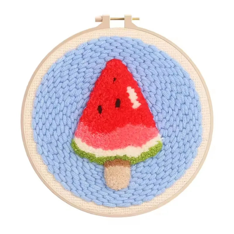 Watermelon Slice - Punch Needle Kit